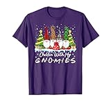 Chillin with My Gnomies Funny Christmas Family Friend Gnomes T-Shirt