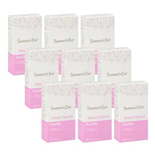 Summer\'s Eve Douche, Island Splash, 2 Units, 4.5 oz Each (Pack of 9)