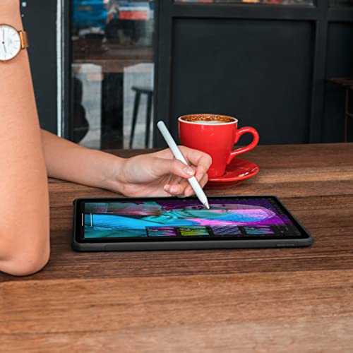 Tineeowl Ipad 10 Case (2022 10.9-Inch | 10Th Generation) Ultra Thin, Clear Back, Flexible Tpu Absorbs Shock, Lightweight (Black/Clear Back) #TOP4