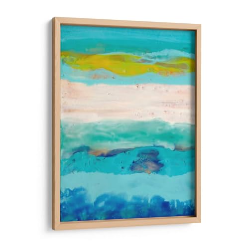 Canvas Lab | Salt Air I by Alicia Ludwig | 11 x 15 in | Fine Art Framed Print, Frame Color: Natural