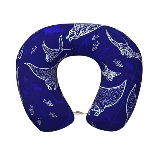 Almohada de poliéster para cuello y hombros negra miniatura 1