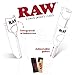 RAW Phoenix Black Classic Lighter - Refillable with Built-in Poker - Sleek, Durable & Wind-Resistant + Exclusive for ESD Mini Black Rolling Tray Keychain - No Gas Included