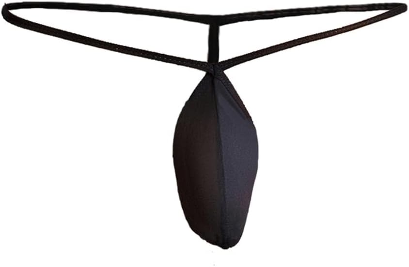 Sanasha® Men's Stylish & Comfortable Polyester Spandex Sexy Thong Bikini Underwear (Pack of 1) (SA-ML-07048)