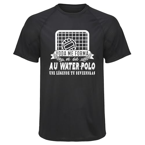 Maillot de water-polo en polyester avec textile anti-transpiration