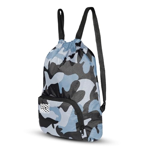 Image of DIVULGE Meteor18 liters Polyester Drawstring bag, daypack Gym bag Rucksack Backpack With Zip Pocket