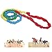 Bnineteenteam Colorful Team Puzzle Game Pull Rope, Sensory Training Sports Rope for Outside Lawn Games