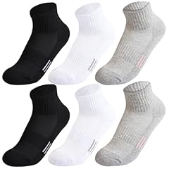 Black+white+gray, 6 Pairs