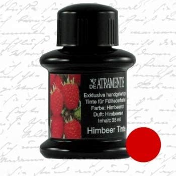 Raspberry Scent/Raspberry Red Handmade Premium Fountain Pen Bottled Ink