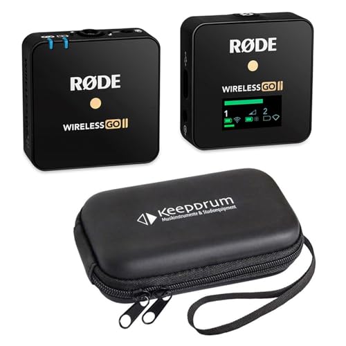 Rode WIGO Wireless GO II Single - Sistema microfono senza fili + custodia morbida