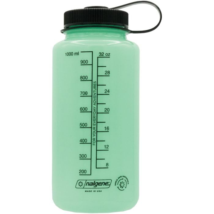 Image of Nalgene 32 oz Wide Mouth Water Bottle | BPA-Free, Durable & Leak Proof,