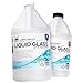 DEEP Pour Epoxy Resin Crystal Clear Liquid Glass 2-4 inch 1½ GL Resin Kit, Self Leveling, Clear Resin, Perfect for Mica Powder, Clear Pourable Casting Epoxy Resin, River Table Epoxy Resin 2:1