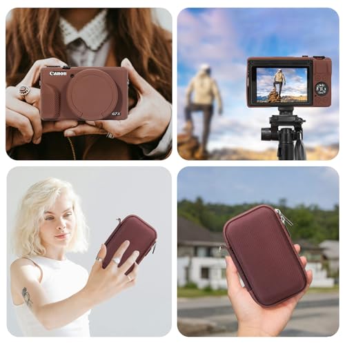 Funda rígida para cámara Canon PowerShot G7X Mark III miniatura 2