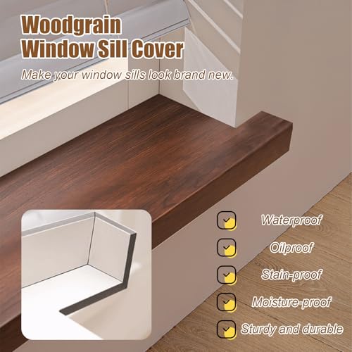 Protectores de alféizar de madera en tablero de fibra premium 3