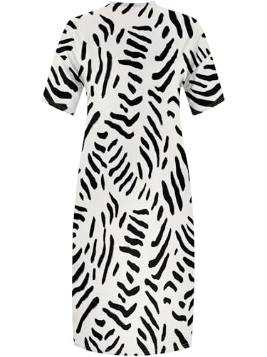 Image of PinkPatty Women's Plus Size Short Sleeve Maxi Dress Casual Loose V Neck Long Dress with Pockets | Boho floral wrap maxi dress with belt for vacations, weddings, parties, church, dinners, and everyday elegant wear