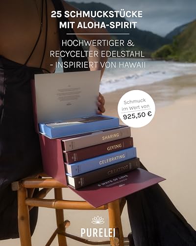 Purelei Schmuck Adventskalender 2025 (Silber) – 25 exklusive Schmuckstücke für jeden Anlass – Frauen Adventskalender – nachhaltig und wiederverwendbar – Geschenk für Frauen
