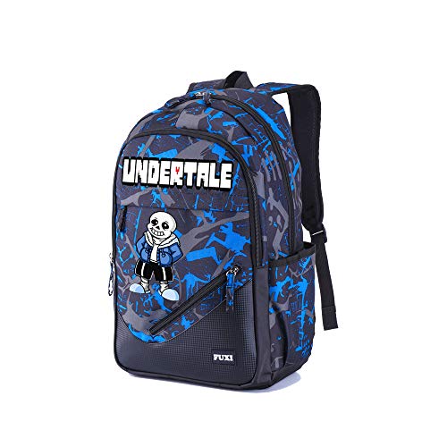 Dondonmin Undertale Estilos Populares Mochila Máquina Lavable Escuela al Aire Libre