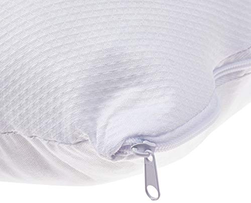 Almofada Amamentação Piquet, Laura Baby, Branco