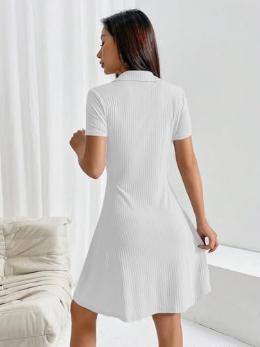 Image of TOPLOT Women's Western Dresses | Knee Length Dress | Stylish Design Fit | One Piece Bodycone | Trendy Look Styling | Easy Movement | Perfect for Casual, Outings (5237)