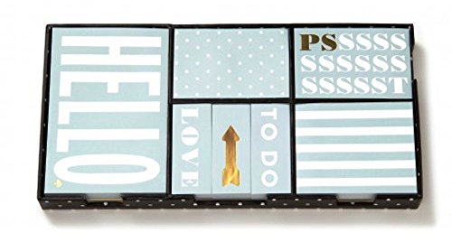 Sticky note set kate spade new york bloc notes adhésifs pour bureau