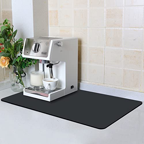 ZLR Coffee Bar Mat on a kitchen counter