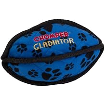 Boss Pet Chomper Gladiator Tuff Football Toy for Pets, Assorted Colors