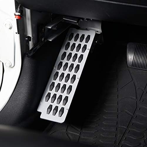 uBox JK Dead Pedal Left Side Foot Rest Kick Panel for 2007