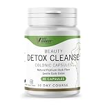 Vit Direct - Health & Beauty Detox Cleanse - Natural Weight Loss Capsules - 40 Colonic Capsules - 10 Day Course - Gentle Daily Detox - Colon Cleanse - Liver Repair - Full Body Detox
