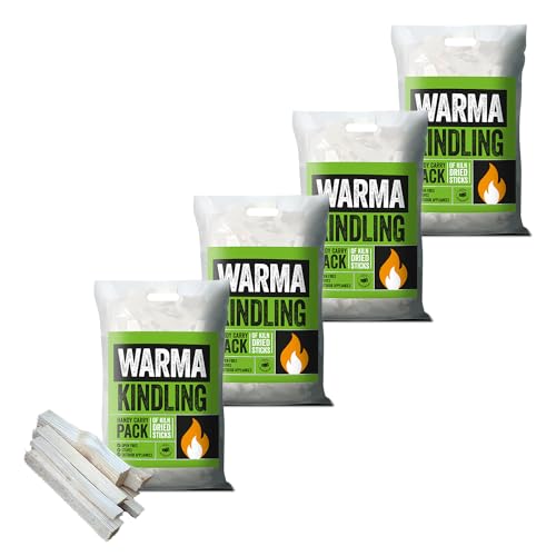 4 x Warma Premium Kindling Carry Bags