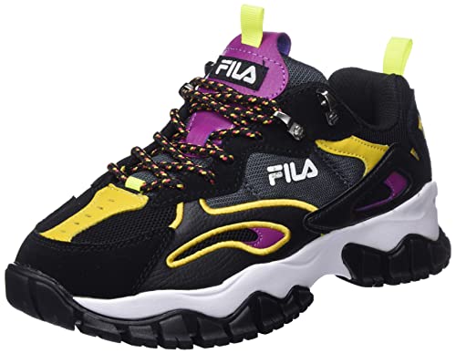 FILA Ray Tracer Tr2 Wmn, Zapatillas Mujer, Black Wild Aster, 37 EU