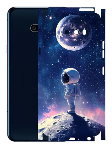 Image of AtOdds - Full Body Back Screen Guard Protector Film - Lamination Wrap Skin Sticker Compatible with LG G8X ThinQ | Scratchproof Matte Finish (Moon)