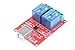NOYITO 2-Channel 5V Computer USB Control Switch Relay Module Drive-Free Relay Module Plug and Play Suitable for PC Smart Controller