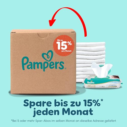 Pampers Premium Protection Pants Größe 3, 192 Windeln, 6kg-11kg, mit 360° Passform und weichen Anti-Auslaufbündchen für unseren besten Komfort und Schutz