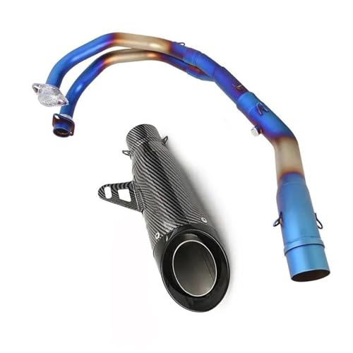 Escape completo Yamaha R25 en acero inoxidable contra la pérdida de potencia y óxido