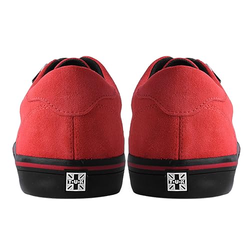 Image of TUK Suede Creeper Sneaker Shoes for Women and Men, D Ring Lace Up Shoes