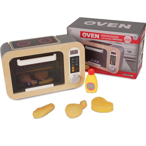 Horno de madera para juguetes para niños