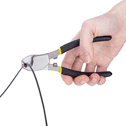 Cable Cutters - Yelsuier High-Carbon Steel Electronics Cable Cutter Pliers, Multifunctional Cable Cutting For Cable Work #TOP2