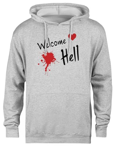 Pull à capuche Touhou Project gris unisexe en coton doux