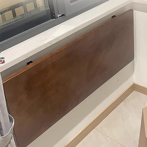 Table murale flottante pliante invisible bureau ordinateur portable - 5