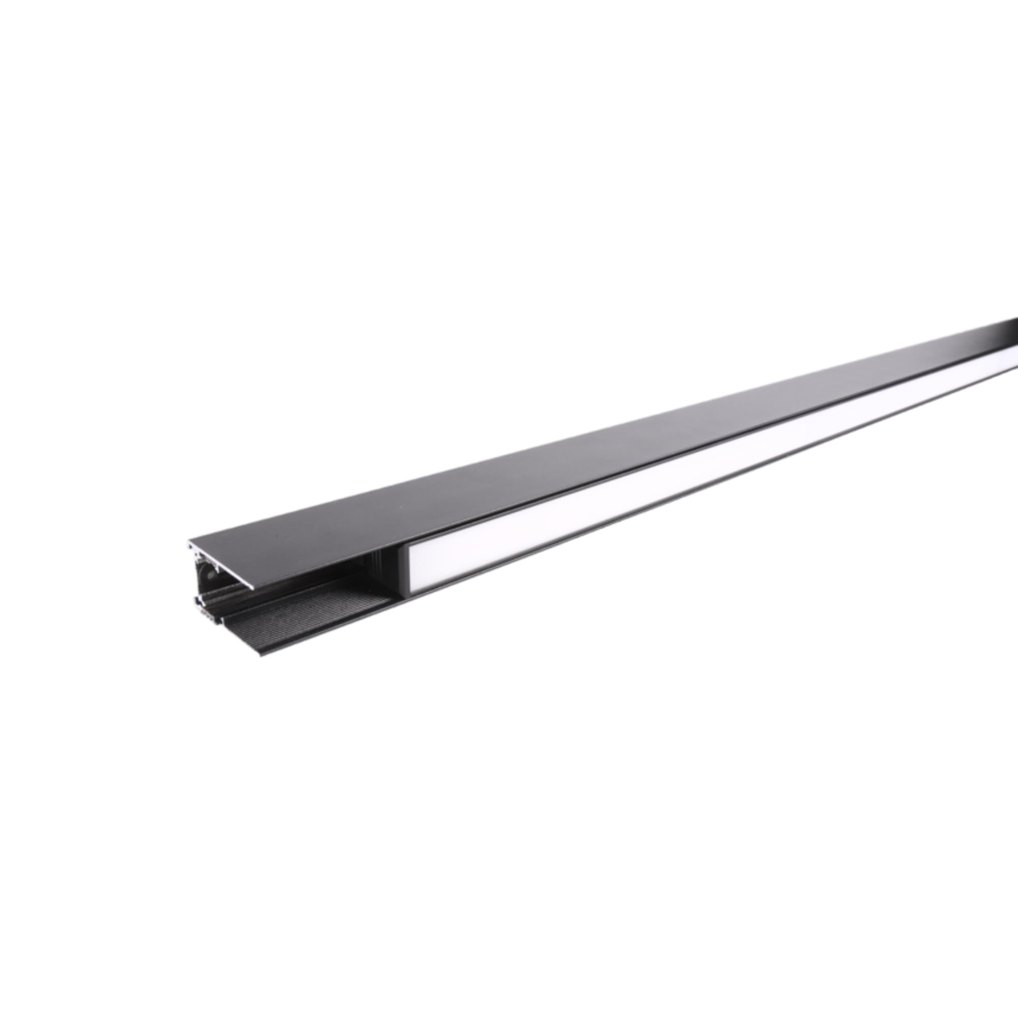 Jandei - Faretto LED binario magnetico, serie lineare, 40 W, 48 V, CRI 90, lunghezza 1200 mm. Colore: nero. (Bianco caldo 3000K)