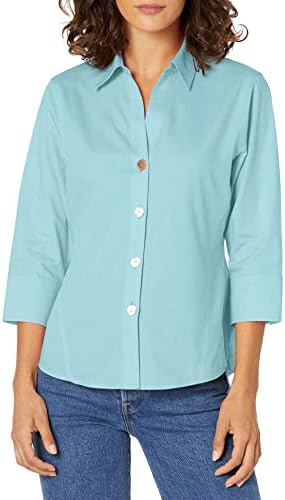 Non-Iron Essential Paigely Shirt, Oasis 