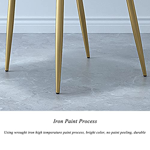 Chaise de comptoir sans accoudoirs en velours pour optimiser l'espace - 7