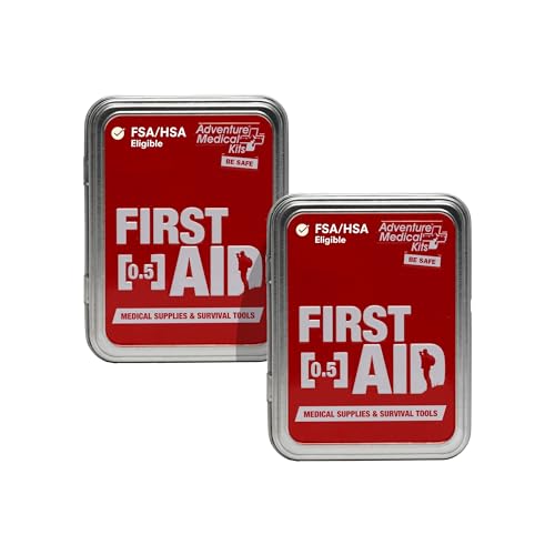 Adventure Medical Kits First Aid 0.5 Tin Red - (Pack of 2)