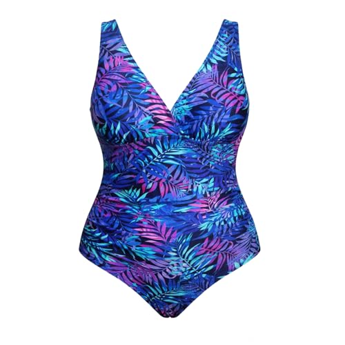Maillot Gainant Grandes Tailles WWricotta Ventre Plat Col V