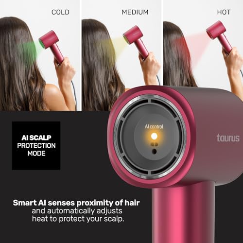 Sèche-cheveux numérique avec capteur intelligent et finitions haute performance