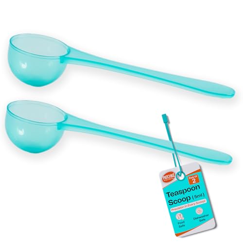 Plastic Measuring Spoons (1 Teaspoon 2-Pack)
