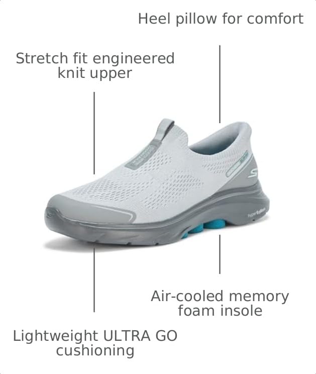 Image of Skechers Mens Hands Free Slip-ins Go Walk 7 - Easy on Evolution Sneaker