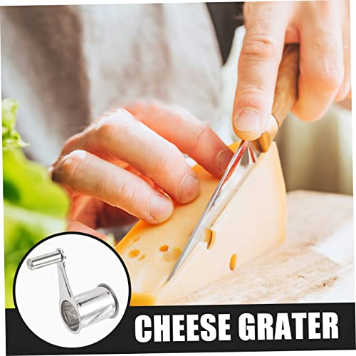 Rallador giratorio manual de acero inoxidable ULTECHNOVO 2 piezas miniatura 3