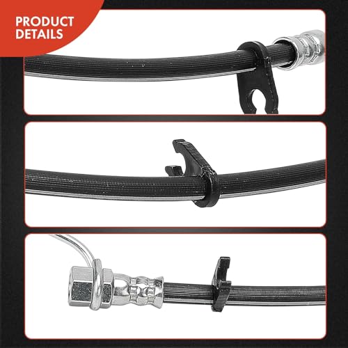 A-Premium Rear Brake Hydraulic Hose Compatible with Ram by A-Premium - Used condition - Image 5