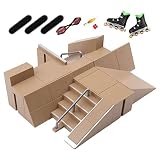 skatepark paris egp18 ☪[Fun Finger Skate Park] Promoviendo la relación padre-hijo, el Finger Skate Park Kit ayuda a concentrarse y corregir los malos hábitos, adecuado para entrenar la coordinación de los dedos.