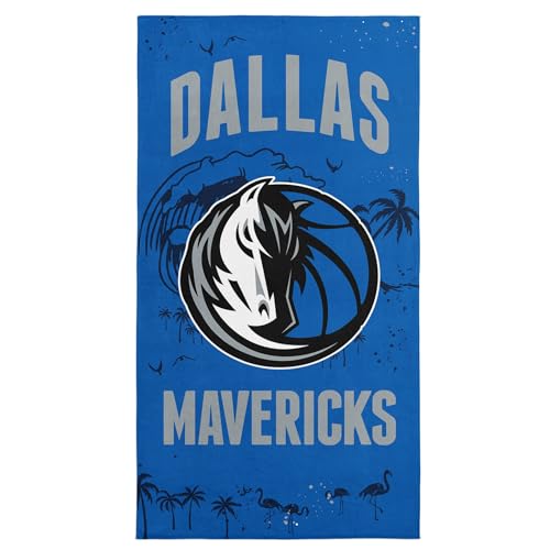 Northwest NBA Dallas Mavericks Beach Towel, 30" x 60", Tide
